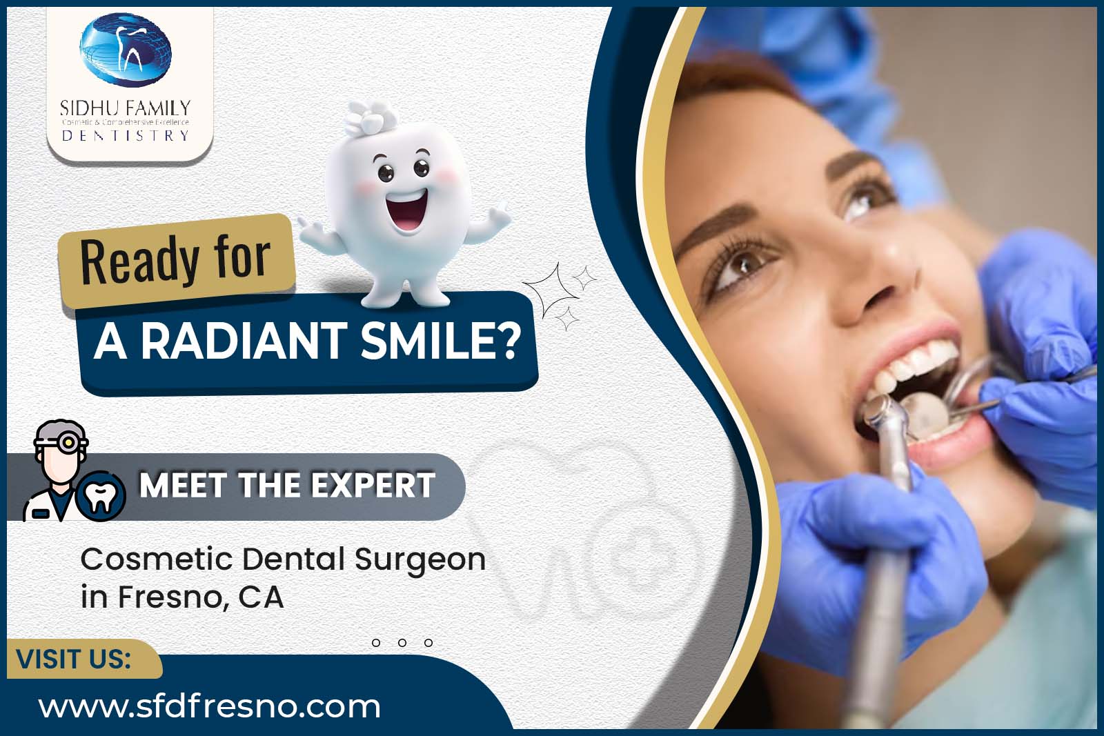 Cosmetic Dental Surgeon in Fresno, CA