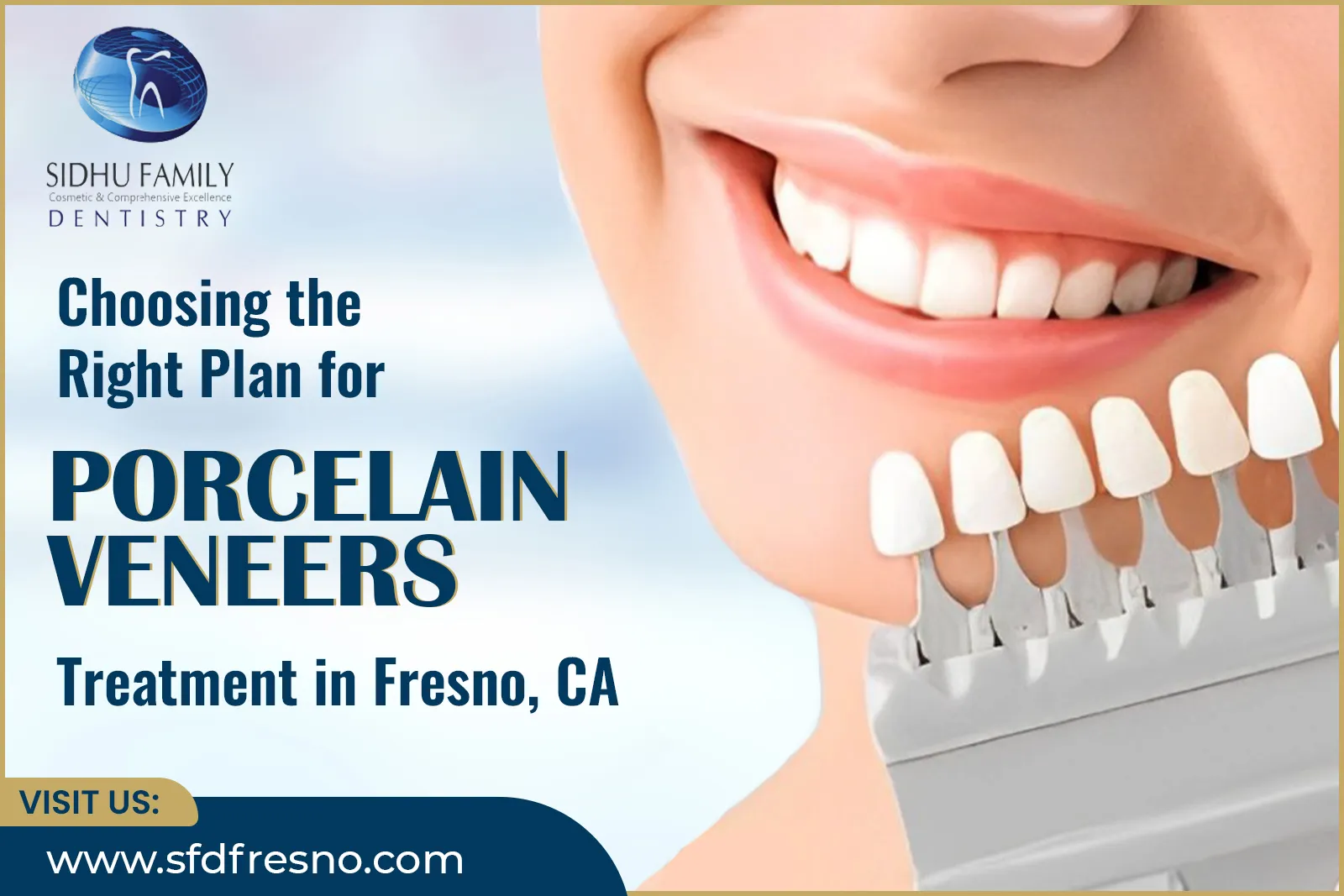 Porcelain Veneers Treatment in Fresno, CA