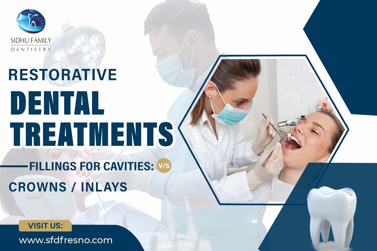 Restorative Dental Treatments in Fresno, CA